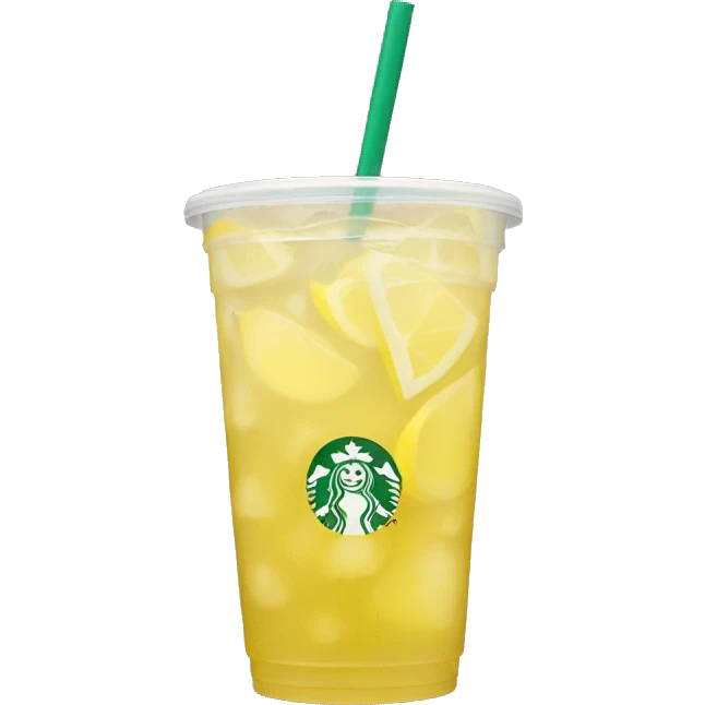 Starbucks lemonade  emoji