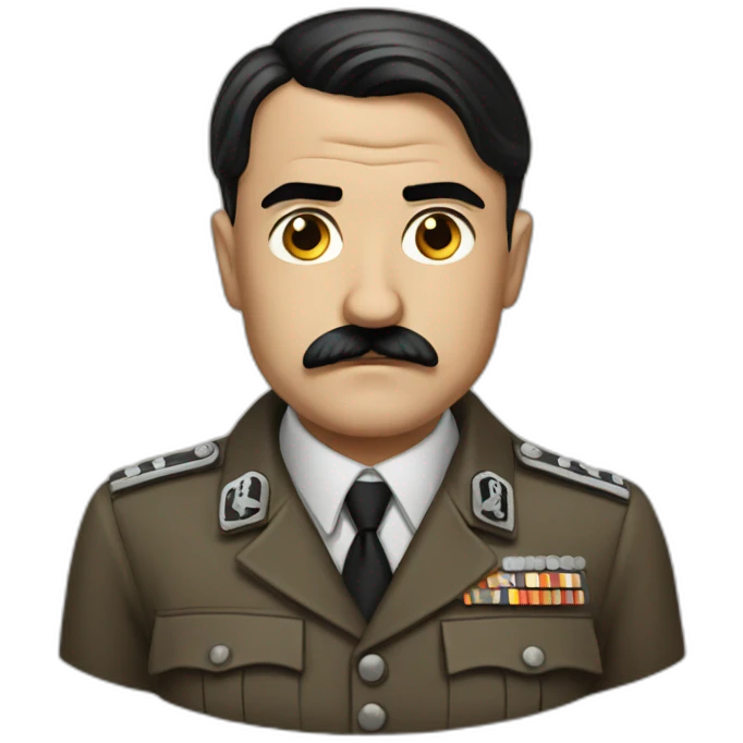 Definitely not Adolf Hitler emoji