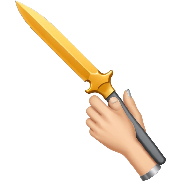 A flint knife chipped unevenly but shining at the edge.






 emoji