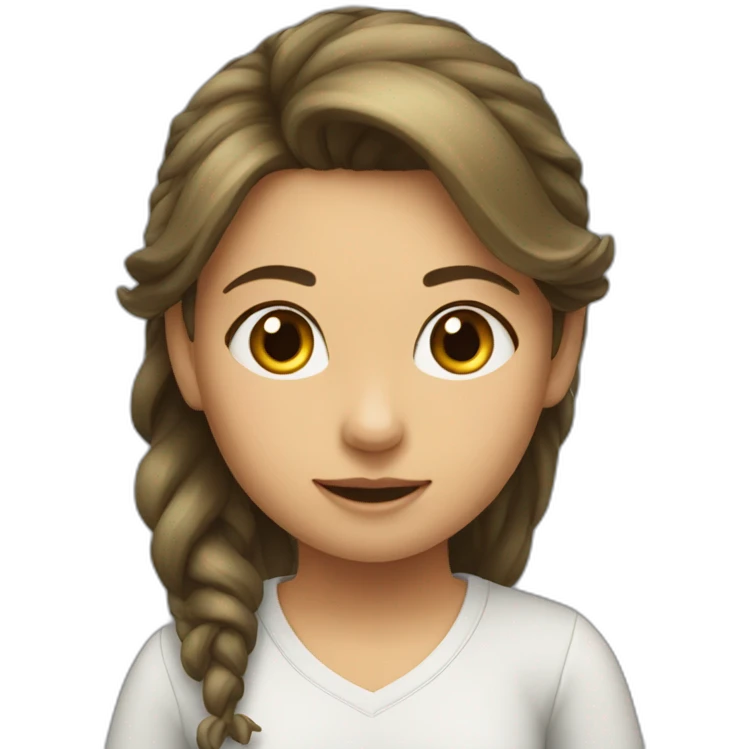 a horn y e girl emoji