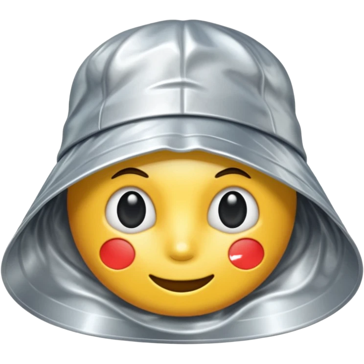 tin foil hat emoji emoji