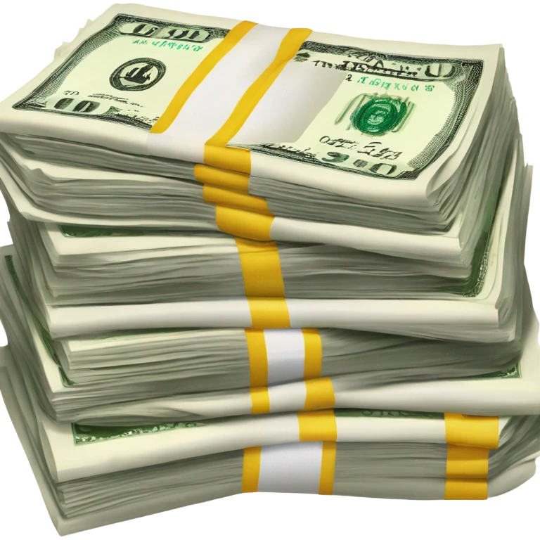Liasse de billet  emoji