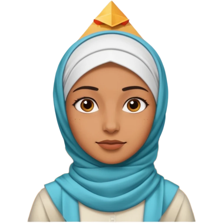 Muslim on pyramids emoji