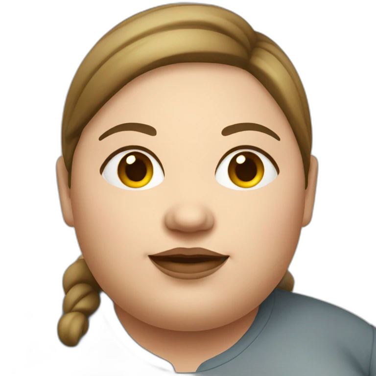 obese dutch woman emoji