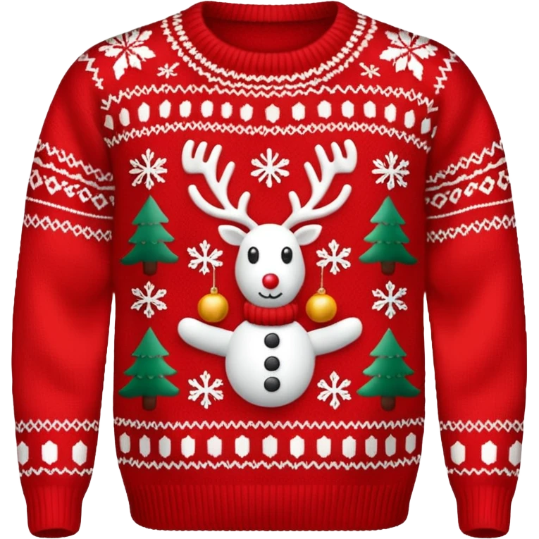 christmas sweater emoji