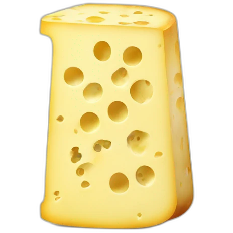 Swiss cheese raclette emoji
