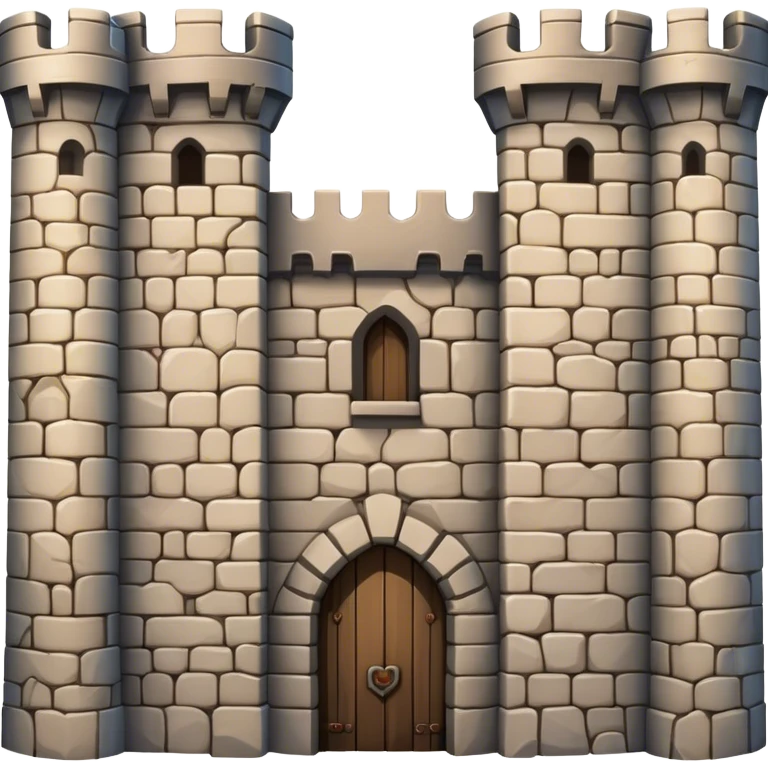 castle wall  emoji