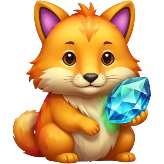 animal with magical stone


 emoji