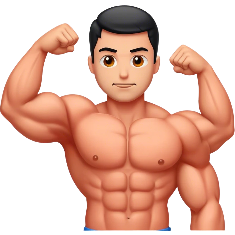 Muscles love man emoji