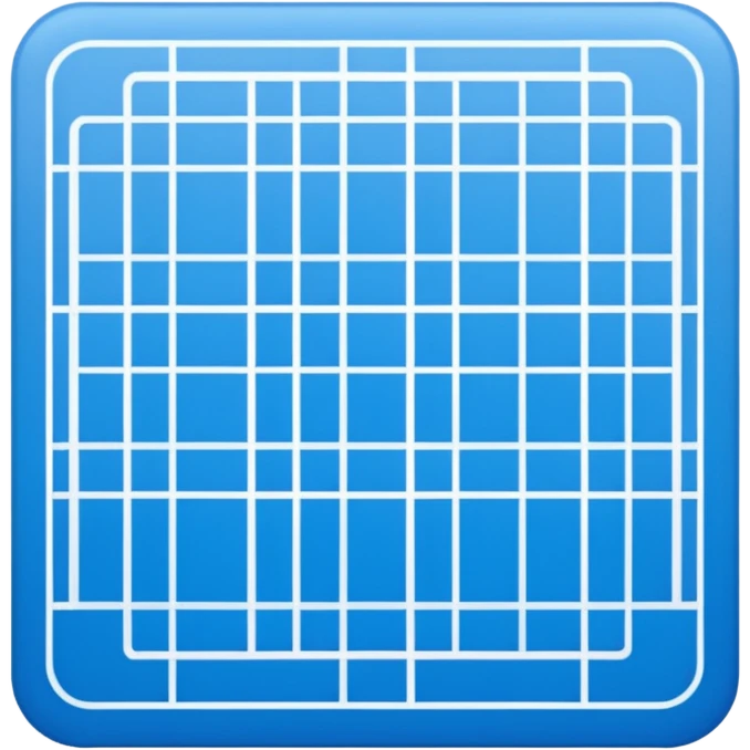 mac os icon grid tool blueprint emoji