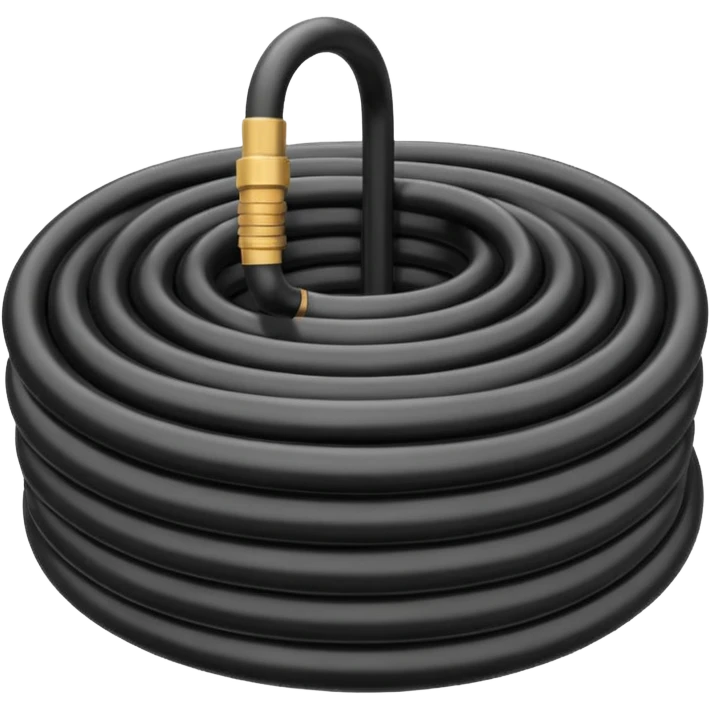 A Hose – coiled water hose emoji