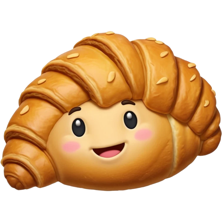 croissant 3d emoji emoji