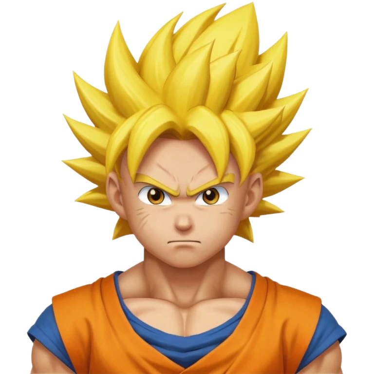 Goku super saiyan  emoji