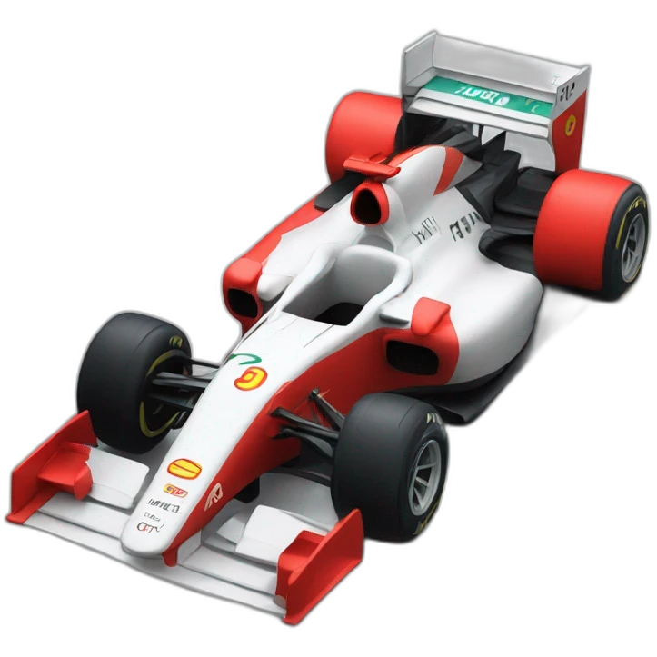 F1 car emoji