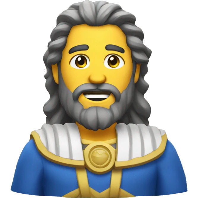 Zeus feliz emoji