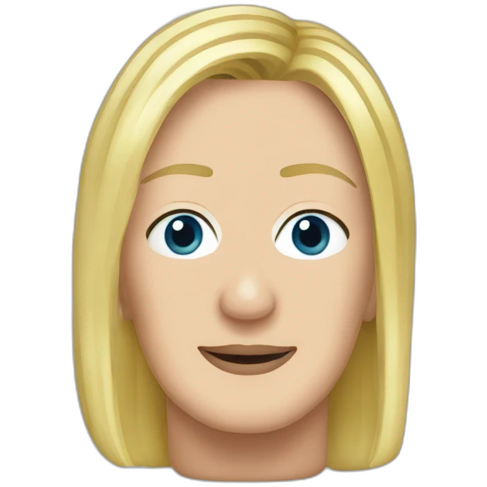 marine le pen head emoji