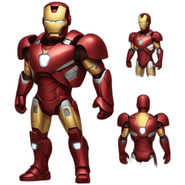 fullbody iron man emoji