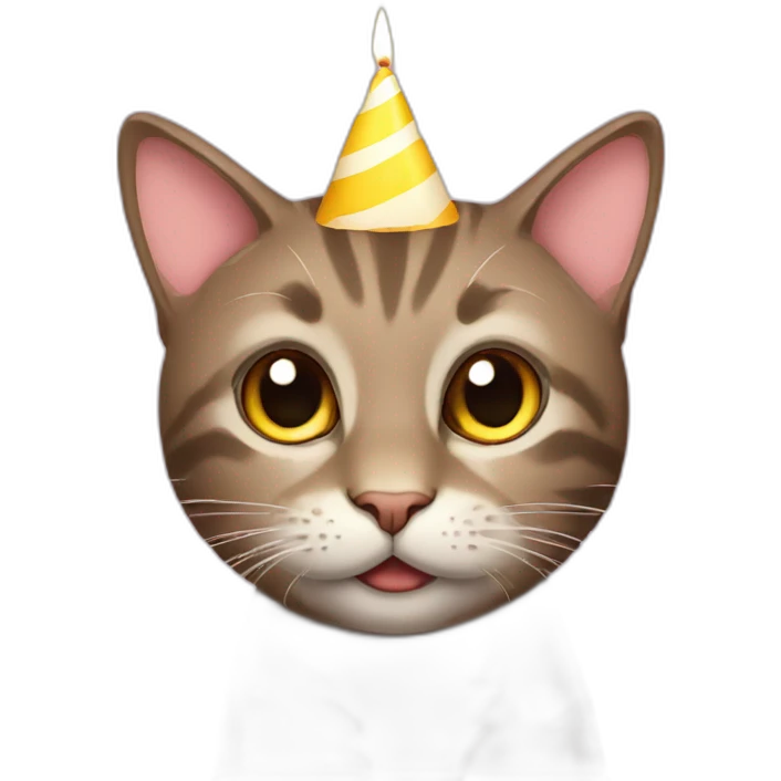 birthday cat emoji