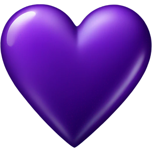 Dark Purple Heart emoji