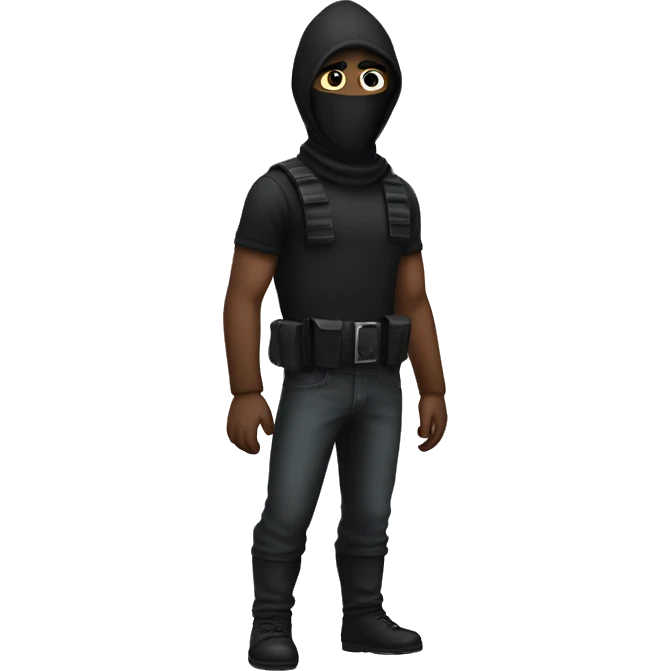 a male robber emoji
