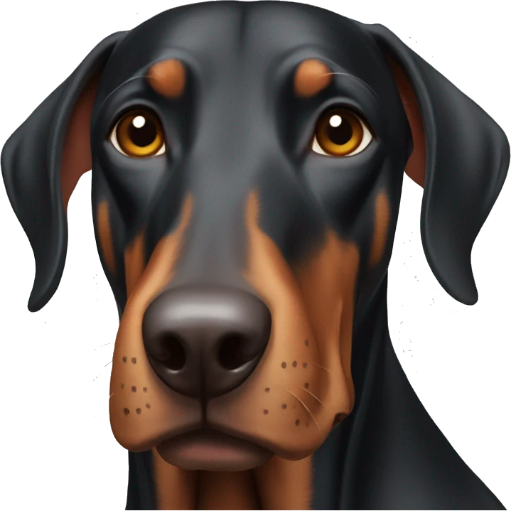 Doberman emoji