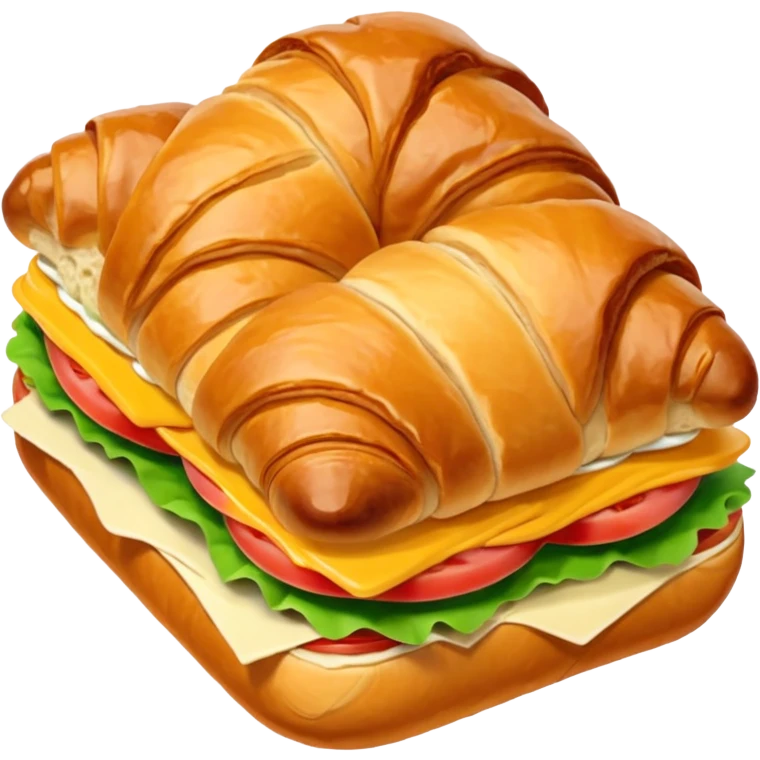 croissant sandwich emoji