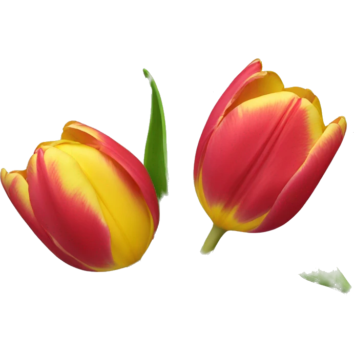 Tulips emoji