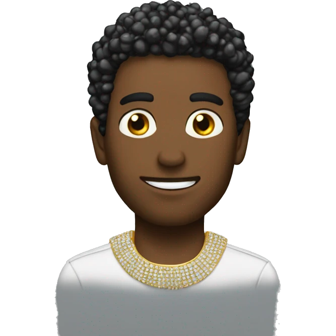 Través Scott con diamantes  emoji