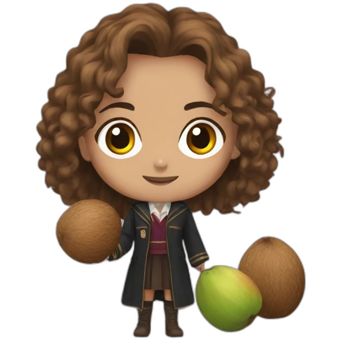 Hermione Granger coconuts emoji
