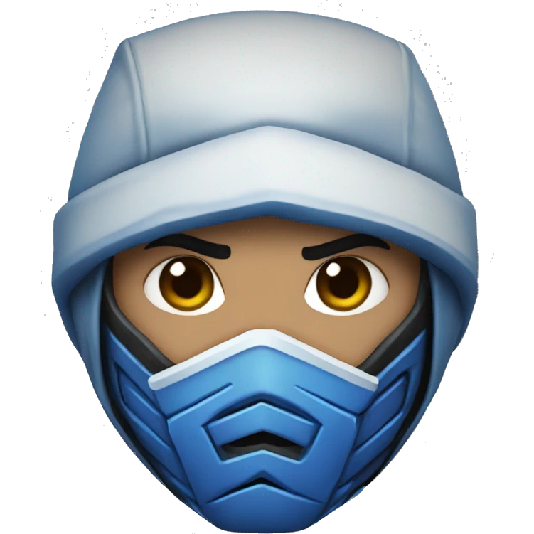 sub-zero from mortal kombat emoji