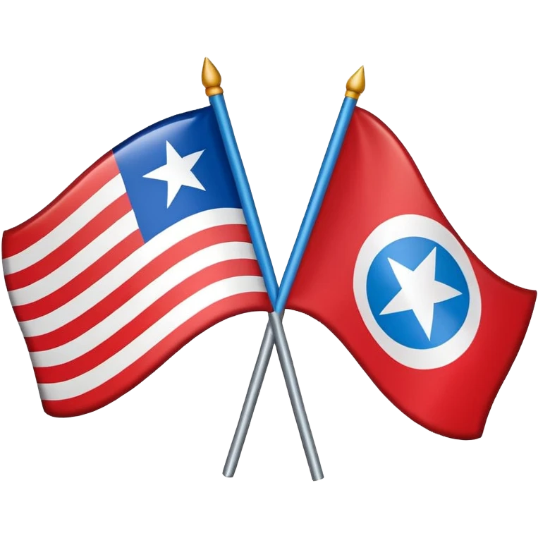 About a emoji flag hack combination with Puerto Rico + North Korea emoji flag combination flag hack as a flag image by photo and flag emoji