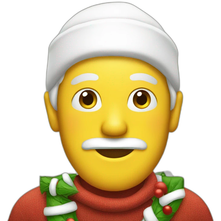 christmas man emoji