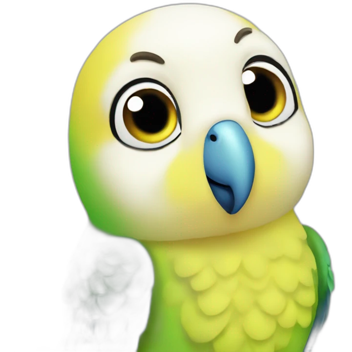 budgerigar emoji