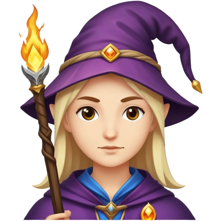 Magi with face emoji