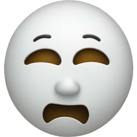 Upside down face emoji