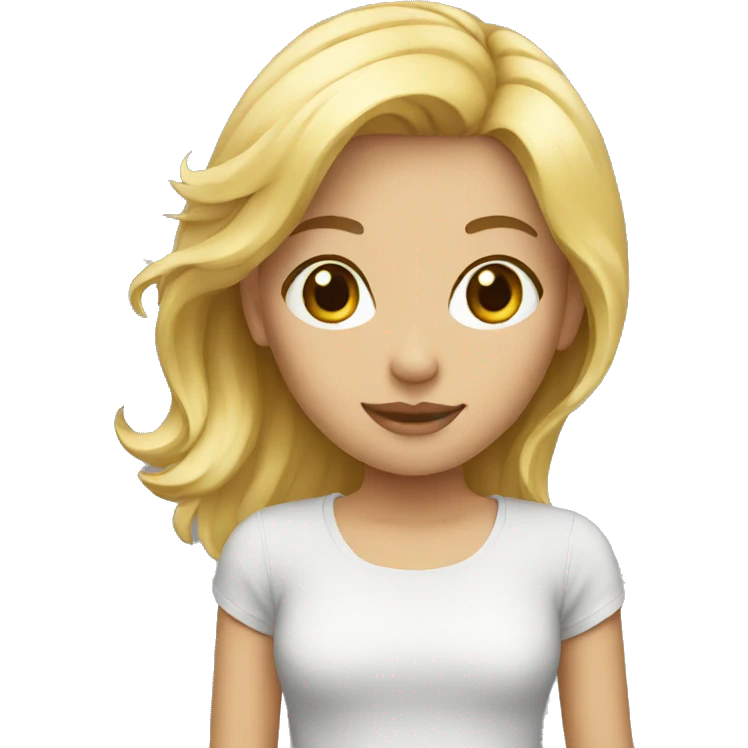 Girl blonde emoji