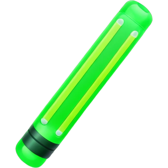 Glow stick emoji