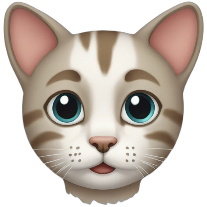 Cat tears emoji