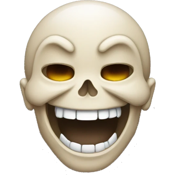 Skull emoji laughing emoji