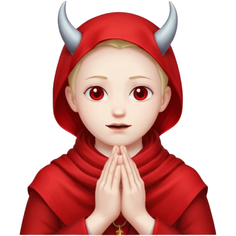 😈+🙏+🧣 emoji