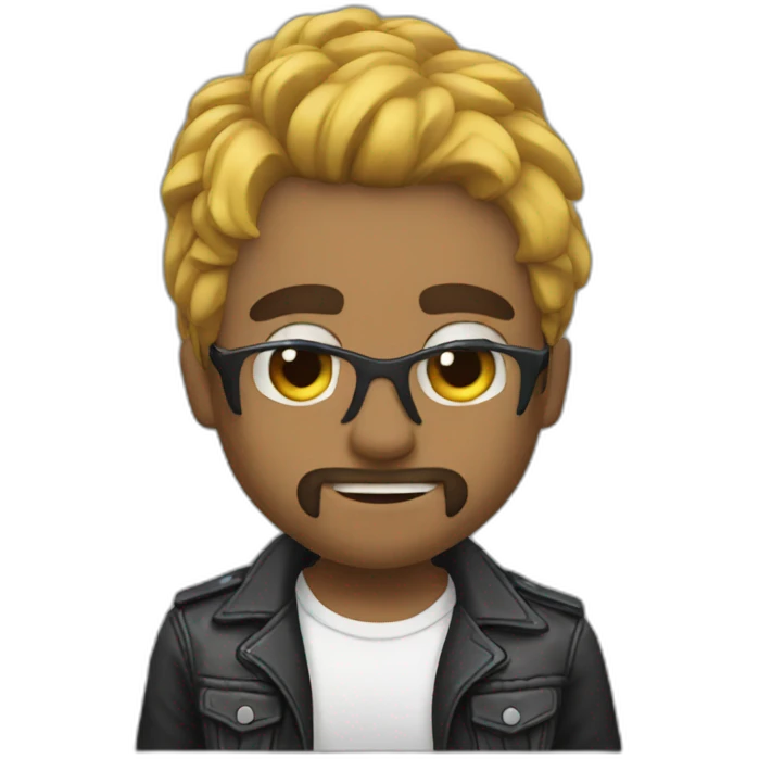 banda de rock emoji