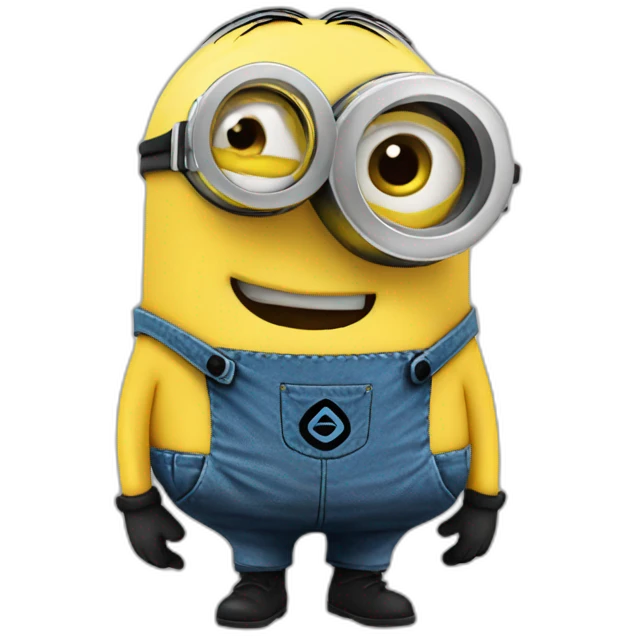 Un Minion mandando un beso emoji