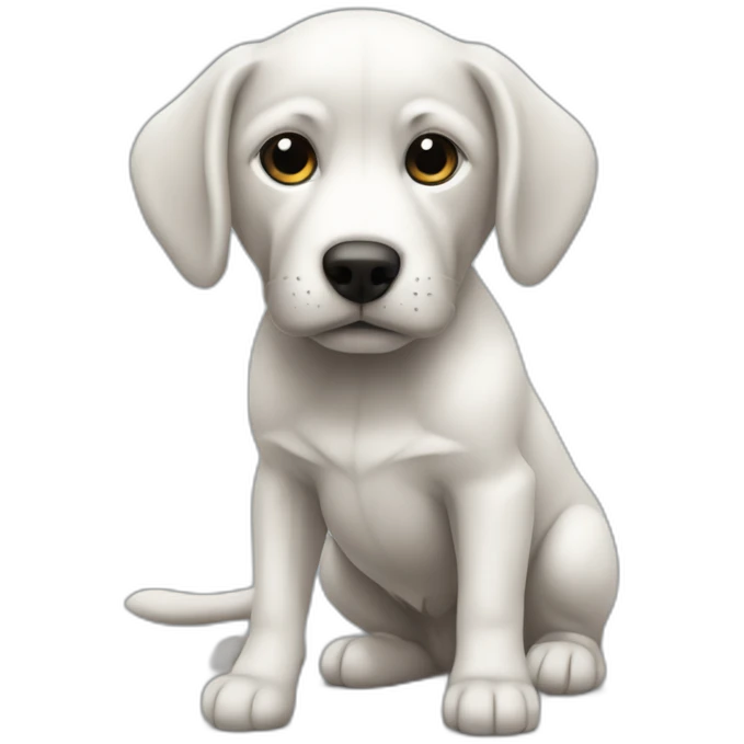 canichetoy-negro-cachorro emoji