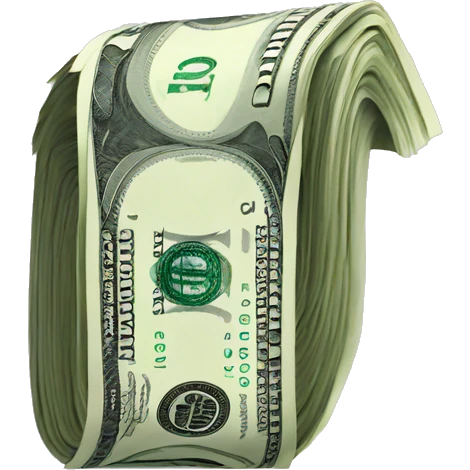 money increasing emoji