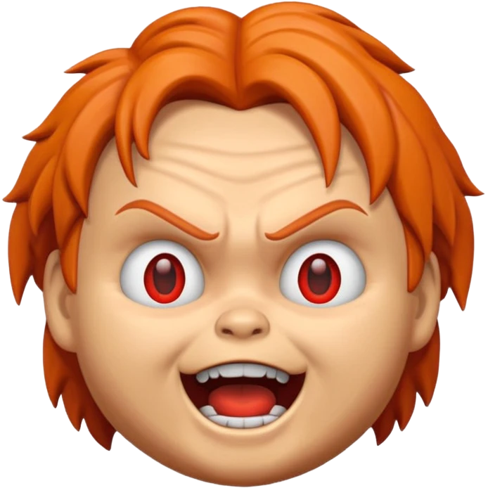 Un emojin de chuky emoji