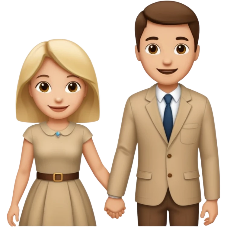 papa y mama caminando emoji