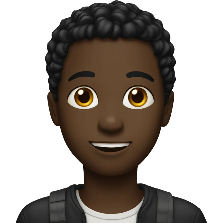 Black boy emoji
