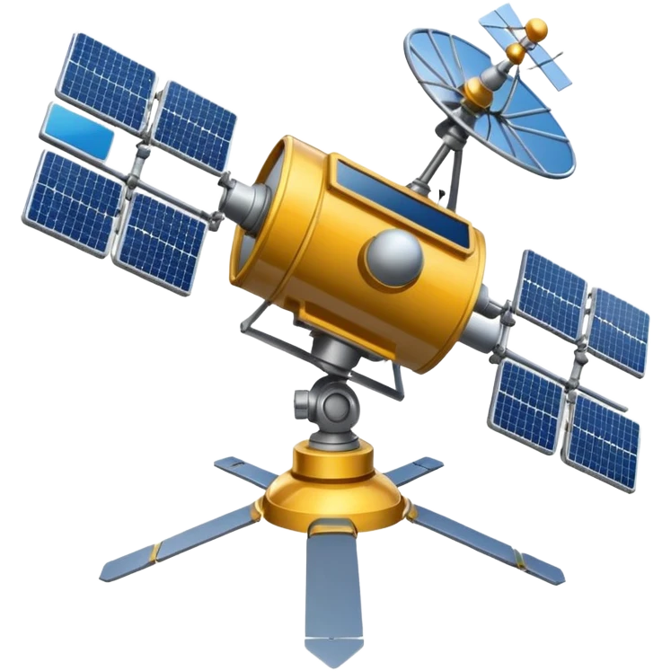 GPS-satellite system emoji