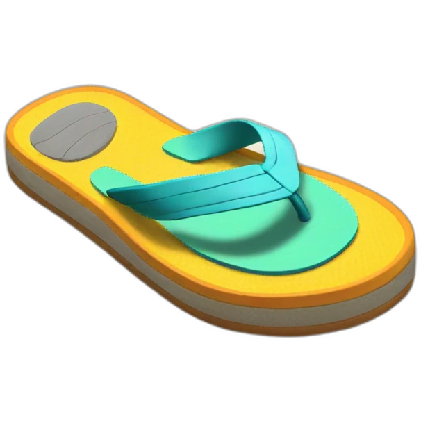 flip flop mobile emoji