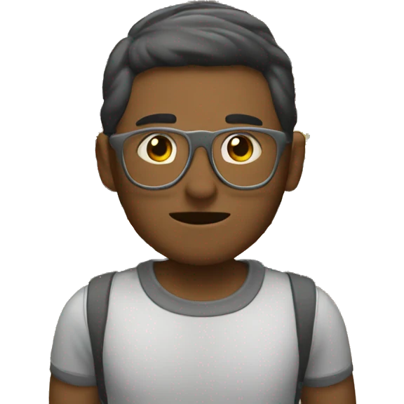 Apple Store customer needing phone emoji